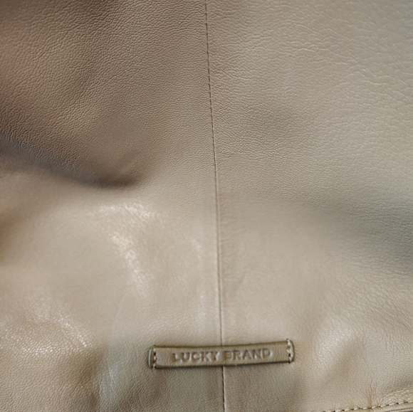 Lucky Brant tan leather purse - Picture 11 of 13